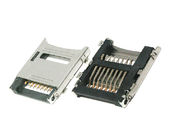 نوع تلنگر TF میکرو SD کارت رابط 1.8 مگا وات ارتفاع تماس با مقاومت 100 MΩ حداکثر