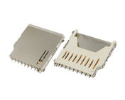دارنده کارت Micro Sd Gold Plated، اتصال دهنده کارت حافظه بلند SD مسی کامل