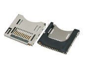 Self Loaded 11 پین Micro SD Card Connector 5000 چرخه طول عمر طولانی
