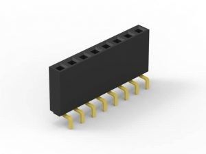 از طریق سوراخ 40 پین ماده PCB سر ، تک ردیف ماده سر دوام