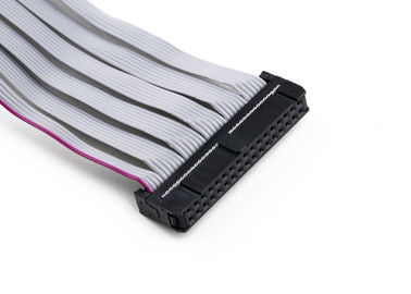 2.54mm IDC کابلی صاف با لوله کوچک کننده گرما طول سفارشی