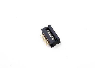2 * 5 پین DIP پلاگین کانکتور 2.54mm Pitch دو ردیف PBT مواد عایق مقاومت