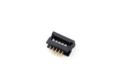 2 * 5 پین DIP پلاگین کانکتور 2.54mm Pitch دو ردیف PBT مواد عایق مقاومت