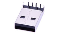 4 pin PCBA Male Micro USB ورودی خروجی اتصالات پلاستیک مقاومت 100V ولتاژ