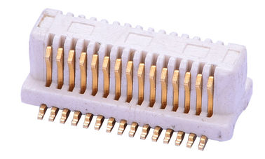 عمودی 30PIN PCB بورد به بورد کانکتور پایه بیج فسفر مواد برنز