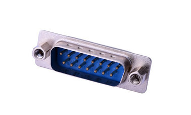 اتصال 15 پین D Sub Male، VGA 15 پین D Type Connector فوسفور برنز