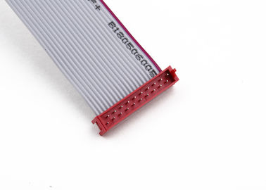 مونتاژ کابل نوار مسطح خاکستری با کانکتور مطابقت میرکو طول متغیر