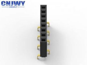 PCB شکستن از سر زنانه ، 2.54 میلی متر مقاومت تماس سر زنانه 20mΩ حداکثر