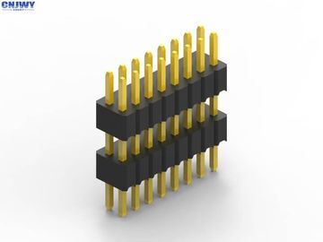 یونیورسال 1.27 Pitch Pin Header، مربع 40 Pin Header کنتاکتور 500 ولت مقاومت در ولتاژ