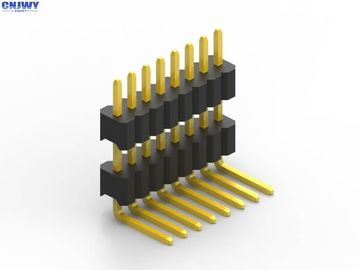 1.27mm Pitch PCB Header Connector Concave Bending Single Row Double Plastic..27mm Pitch PCB Header Connector...............
