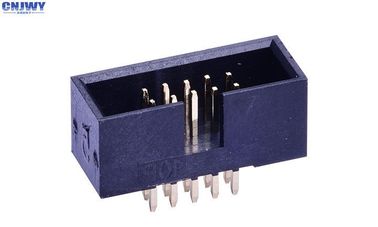 SMD Pcb Connectors Wire To Board، دو ردیف زاویه راست پین هدر مقاومت عایق بندی