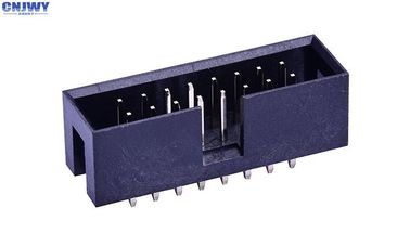 PCB DIP Box Header Connector مستطیل 2 * 12 پین مقاومت عایق بندی