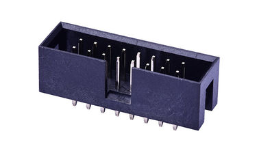 PCB DIP Box Header Connector مستطیل 2 * 12 پین مقاومت عایق بندی