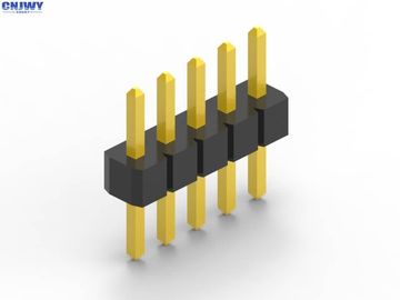 واحد ردیف 10 کانکتور سرپوش پین، کانکتور پین PCB مقاومت ولتاژ 500V