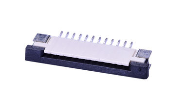 کانکتور کابل افقی FPC 1mm Pitch Height 2.46 MM Beige Tin Plating