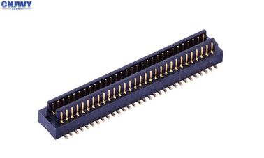 0.8mm رابط بورد به بورد ، دو سوراخ رابط صفحه مدار چاپی
