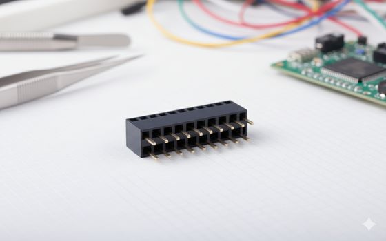 Female Header Connector 2-40 Contacts 250V Through Hole Mount