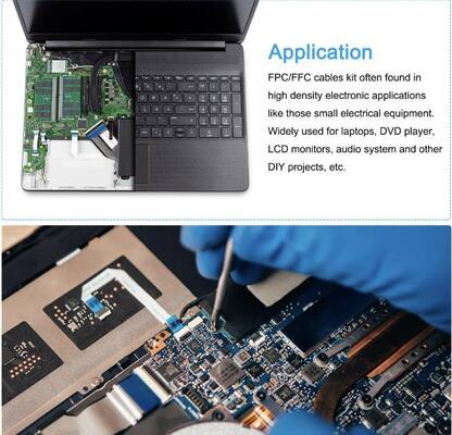 مجموعه کابل FFC با انعطاف پذیری بالا و دقت بالا مناسب برای دستگاه های الکترونیکی پیچیده